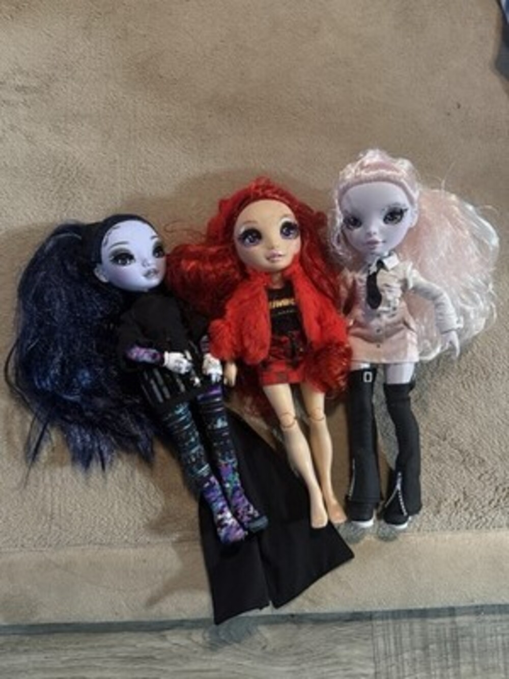 MGA Rainbow High & Shadow High Doll Lot - Ruby Anderson, Natasha Zima.